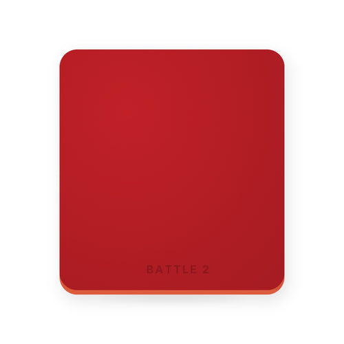 729 Battle 2 Provincial Gold rubber, red sheet