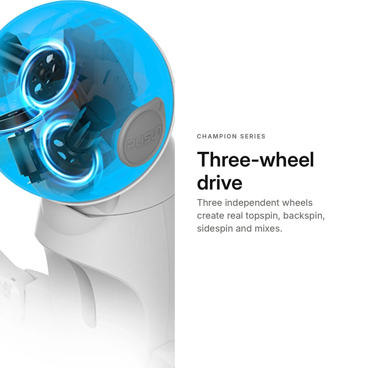 Three-wheel drive