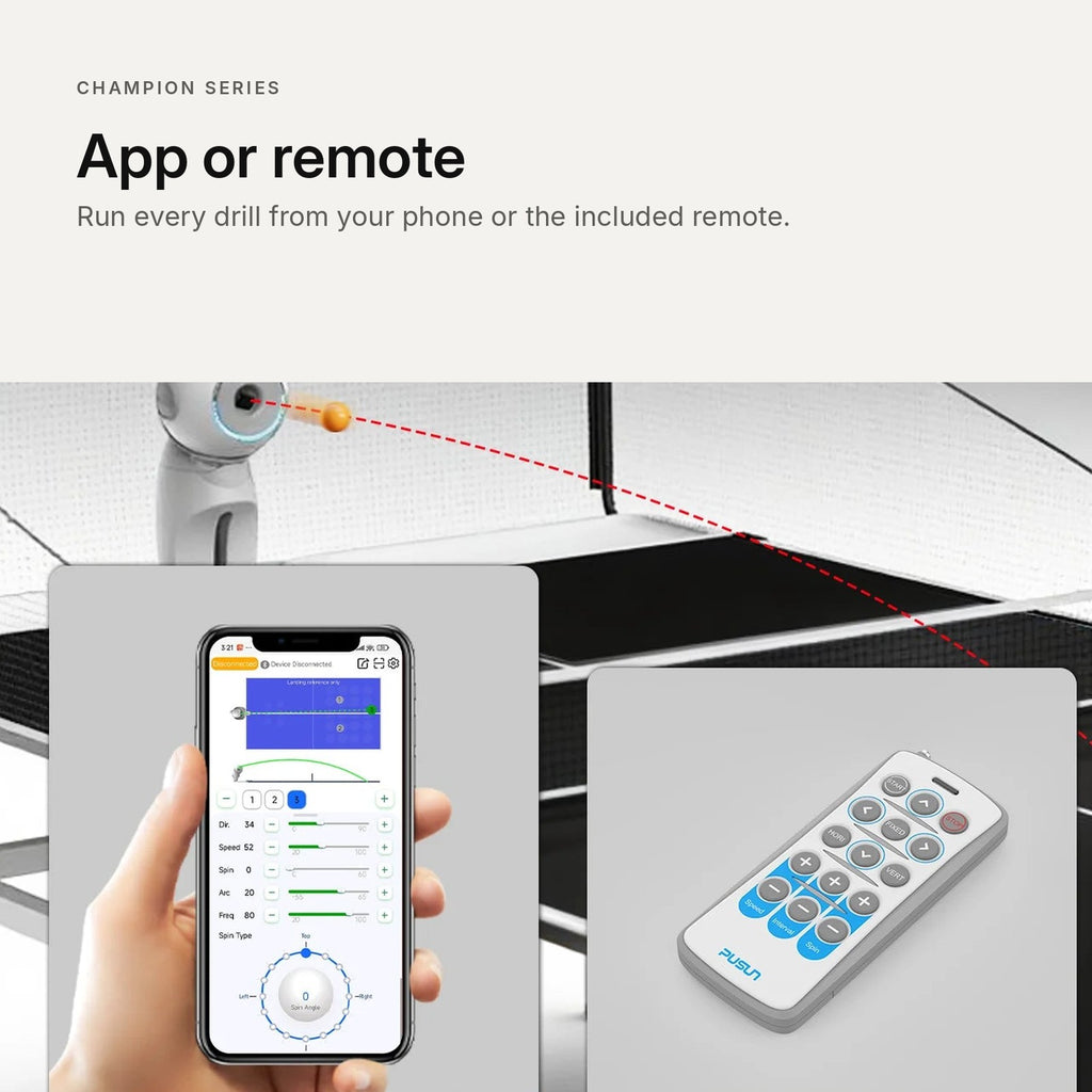 Control by app or remote