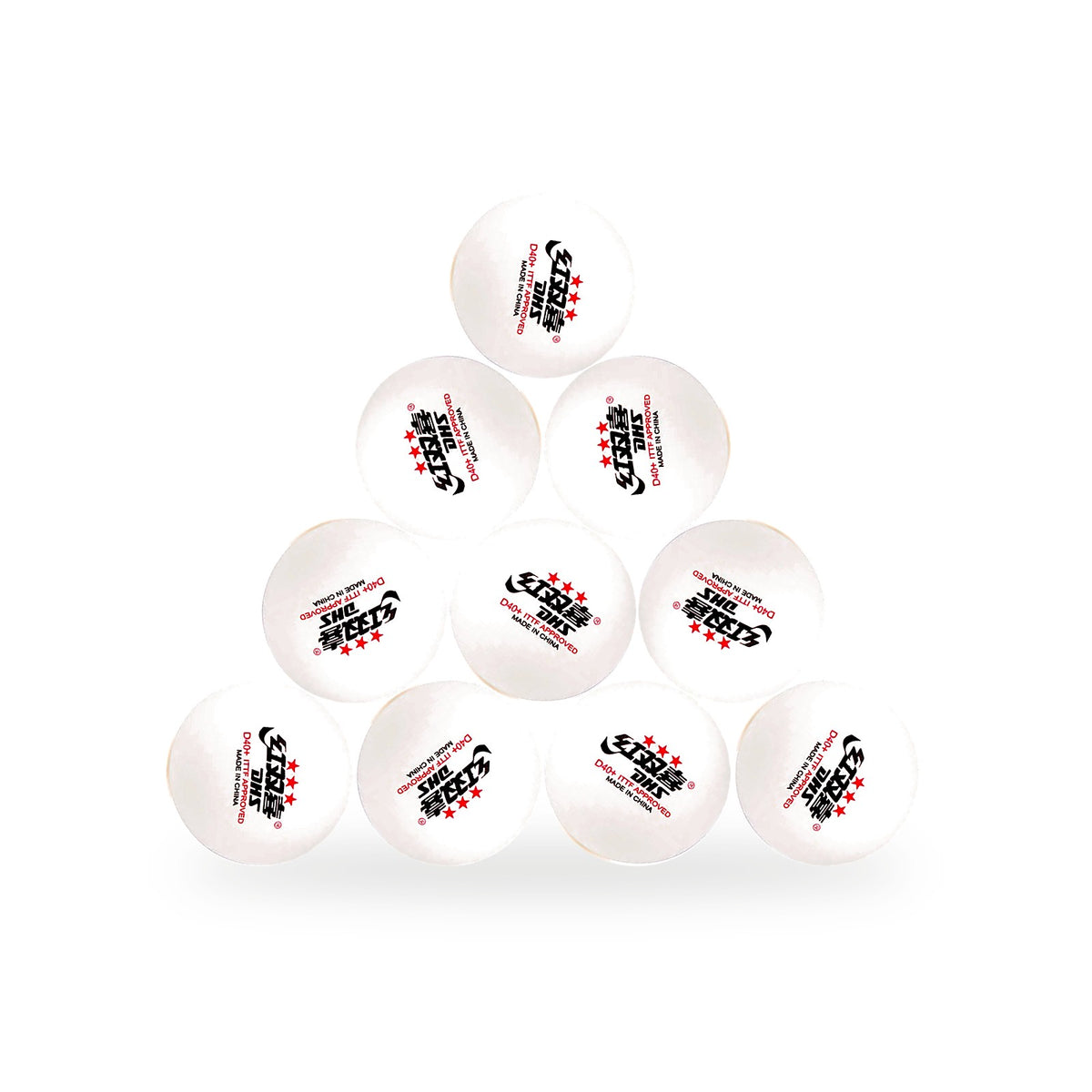 DHS D40+ 3-star club pack balls