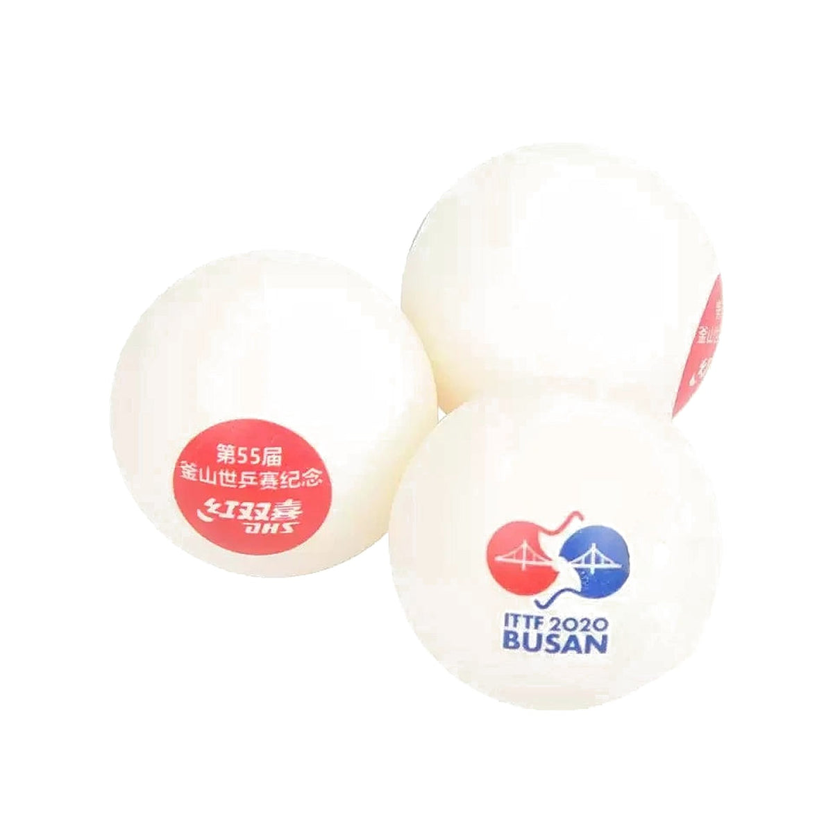 DHS DJ40+ 3-star match balls