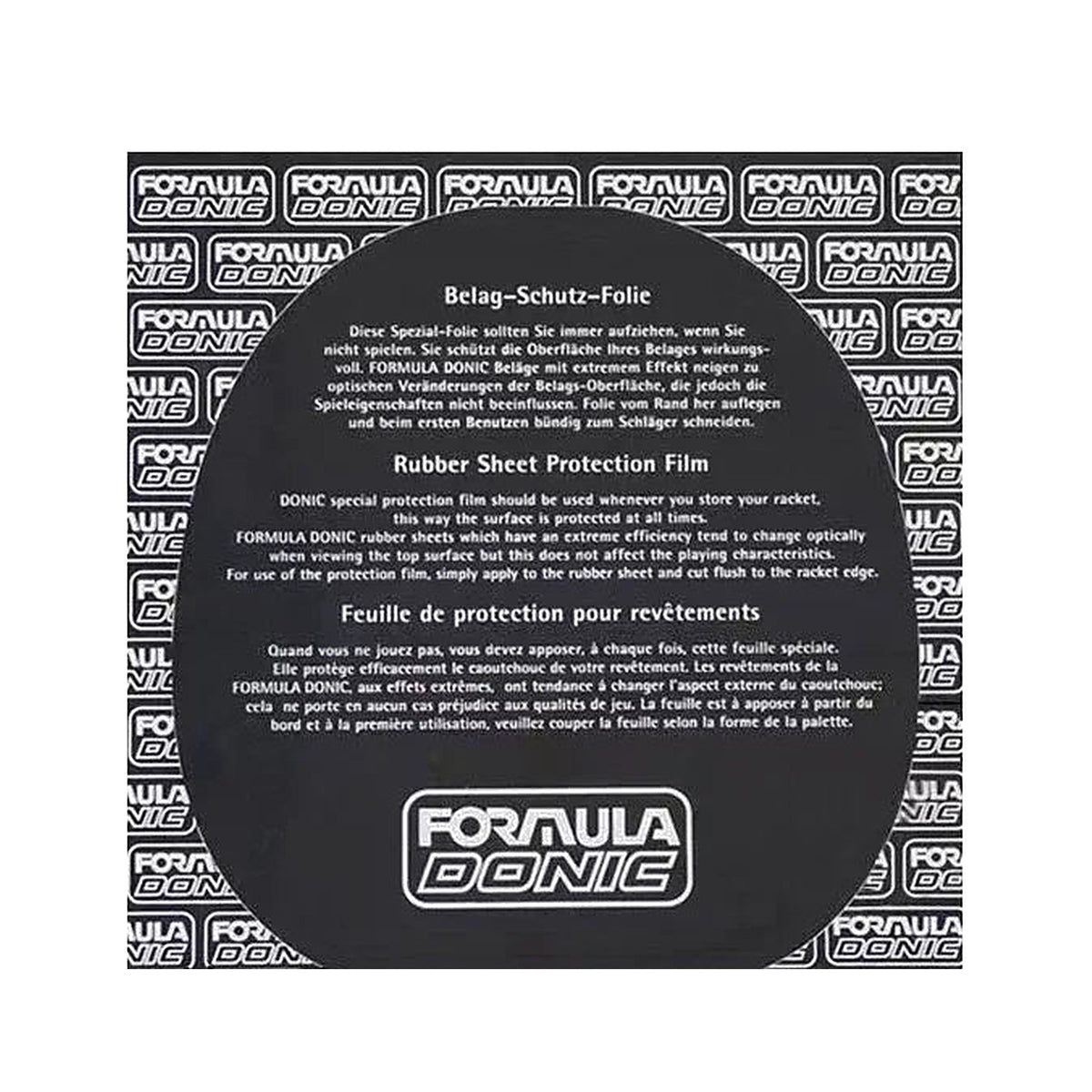 Rubber protective film