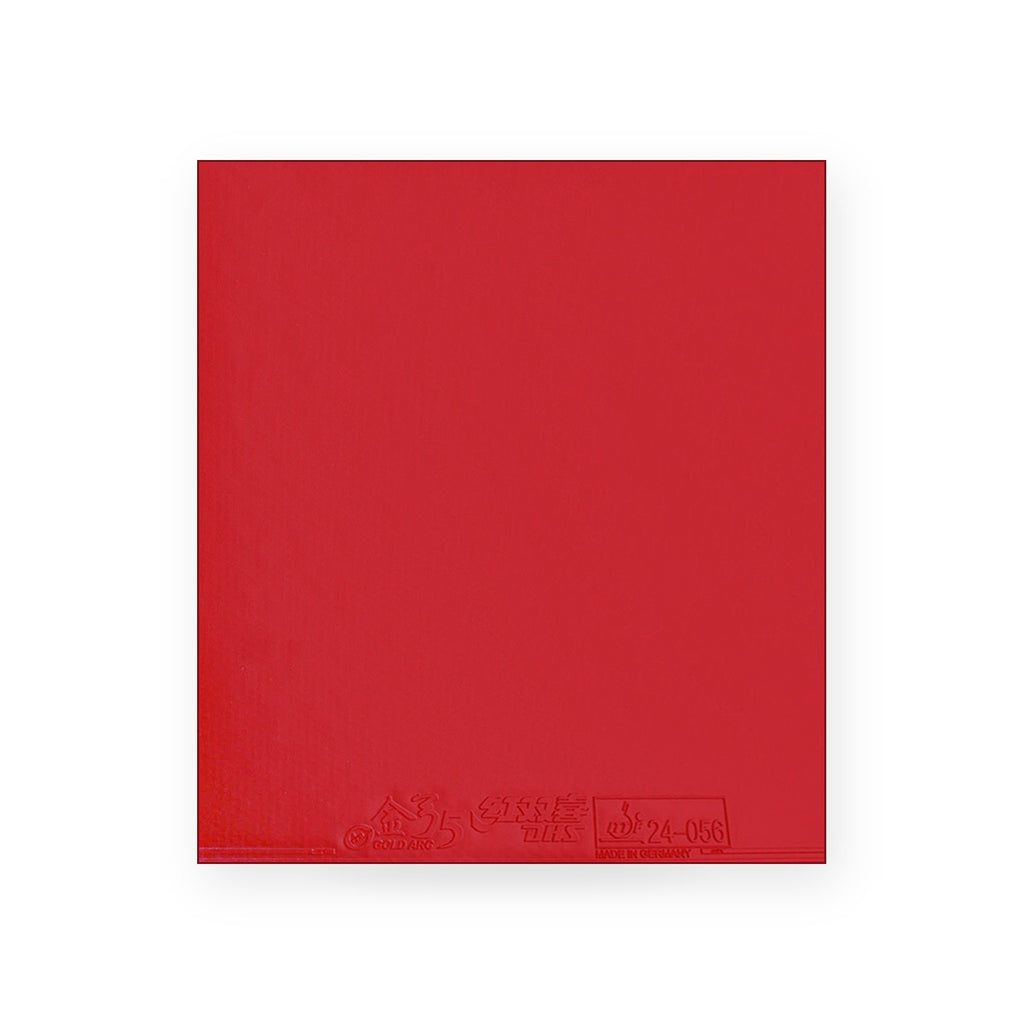 DHS Gold Arc 5 rubber, red sheet