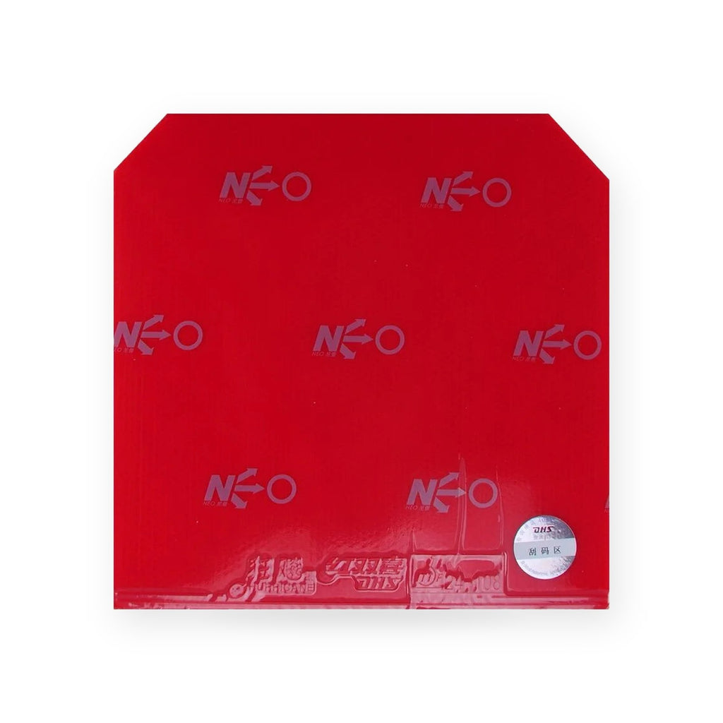 DHS Hurricane 3 Neo Provincial rubber, red sheet