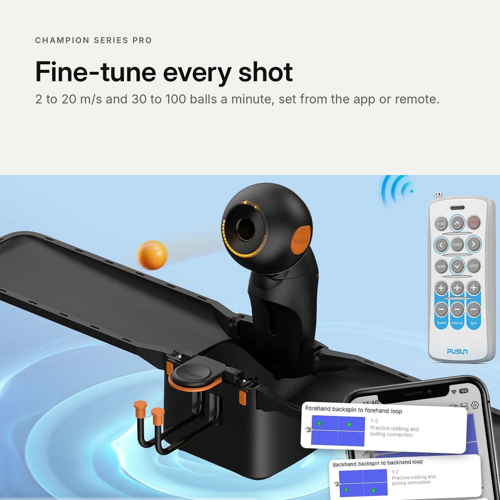 Fine-tune speed and frequency