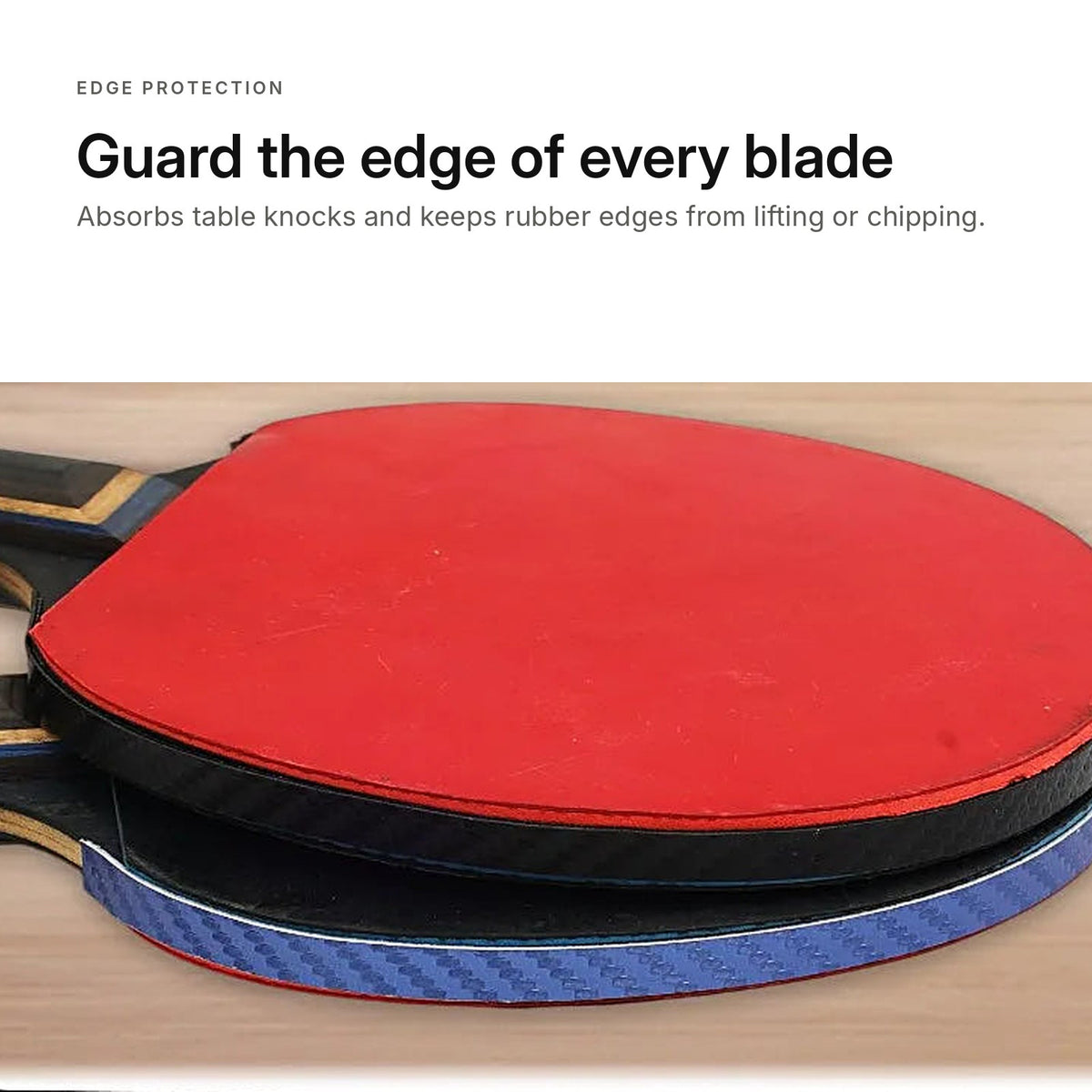 Paddle edge tape